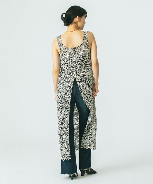 ワンピース ROSE BUD mag.by c/LACE SLEEVELESS DRESS セール】(mag.by c)LACE SLEEVELESS DRESS（ワンピース）｜ROSE