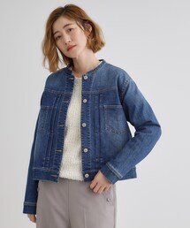 grove | ライトオンスストレッチデニムジャケット(デニムジャケット)