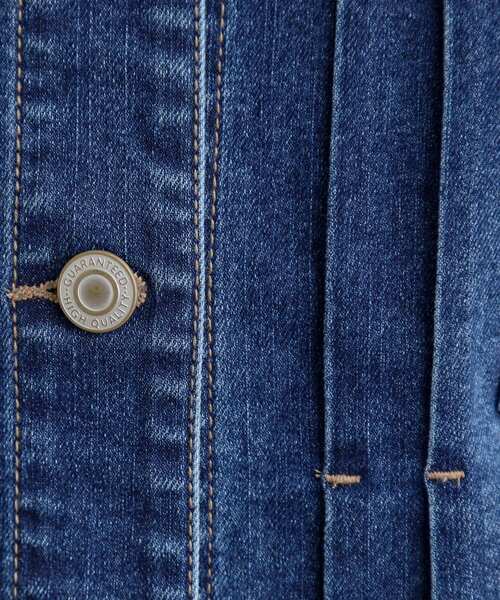 grove(グローブ)の「ライトオンスストレッチデニムジャケット(デニムジャケット・レディース・ライトブルー/ワンウォッシュ/ブルー系その他・02/03/01/05/04)」の22枚目の写真