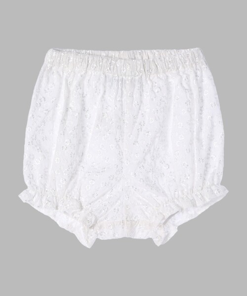 agnes b.（アニエスベー）の「TW11 L ROBE BLOOMER ベビー ワンピースブルマ（ロンパース・キッズ・ホワイト・18M/6MONTH/2YEAR/1YEAR）」の8枚目の写真