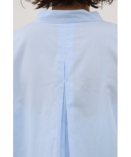 crie conforto（クリーコンフォルト）の「シャーリングスリーブシャツ 長袖 / 秋服 / 冬服（シャツ/ブラウス・レディース・ホワイト/ブルー系その他/ブラック系その他・FREE）」の9枚目の写真