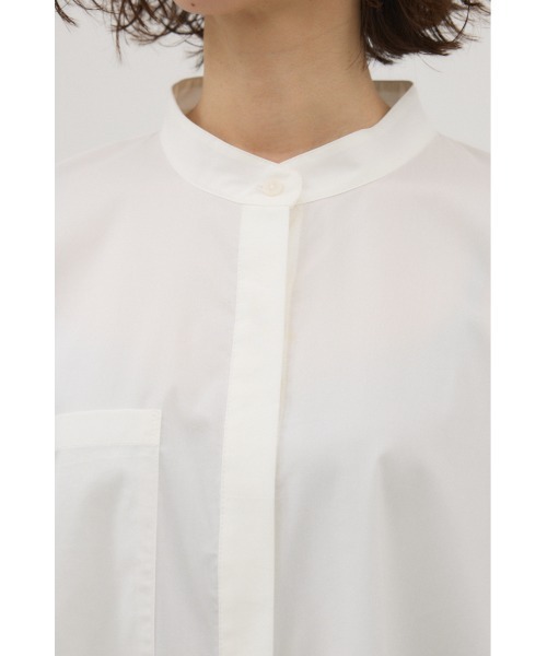crie conforto（クリーコンフォルト）の「シャーリングスリーブシャツ 長袖 / 秋服 / 冬服（シャツ/ブラウス・レディース・ホワイト/ブルー系その他/ブラック系その他・FREE）」の20枚目の写真