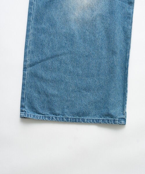 FREAK'S STORE(フリークスストア)の「NAUTICA JEANS CO./ノーティカジーンズ ヒッコリー 2WAYデニムサロペット(サロペット/オーバーオール・レディース・ネイビー/サックスブルー・フリ-)」の13枚目の写真