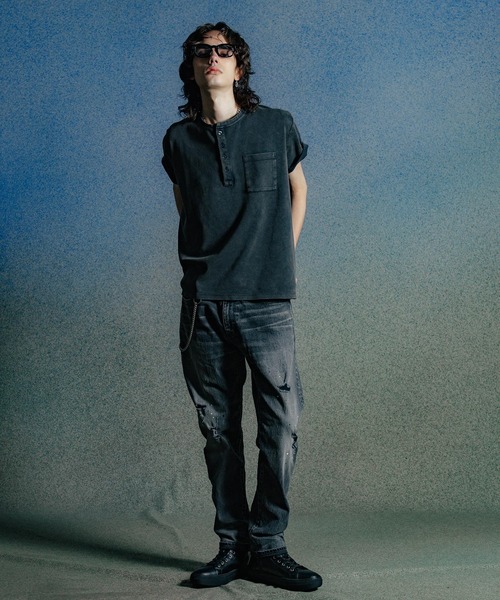 CRIMIE（クライミー）の「DYLAN HGH CUT ZIP SNEAKER（スニーカー・メンズ・ブラック×ブラック/ブラック×ホワイト・10(28.0cm)/9(27.0cm)/7(25cm)/11(29cm)/8(26cm)）」の9枚目の写真