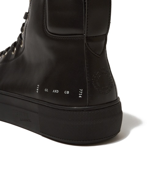 CRIMIE（クライミー）の「DYLAN HGH CUT ZIP SNEAKER（スニーカー・メンズ・ブラック×ブラック/ブラック×ホワイト・10(28.0cm)/9(27.0cm)/7(25cm)/11(29cm)/8(26cm)）」の16枚目の写真