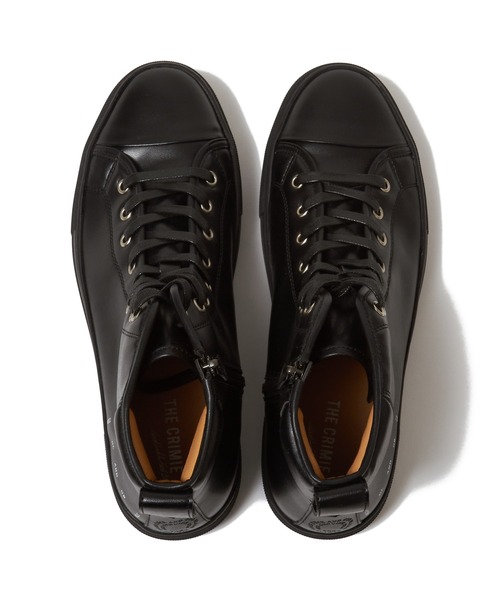 CRIMIE（クライミー）の「DYLAN HGH CUT ZIP SNEAKER（スニーカー・メンズ・ブラック×ブラック/ブラック×ホワイト・10(28.0cm)/9(27.0cm)/7(25cm)/11(29cm)/8(26cm)）」の7枚目の写真