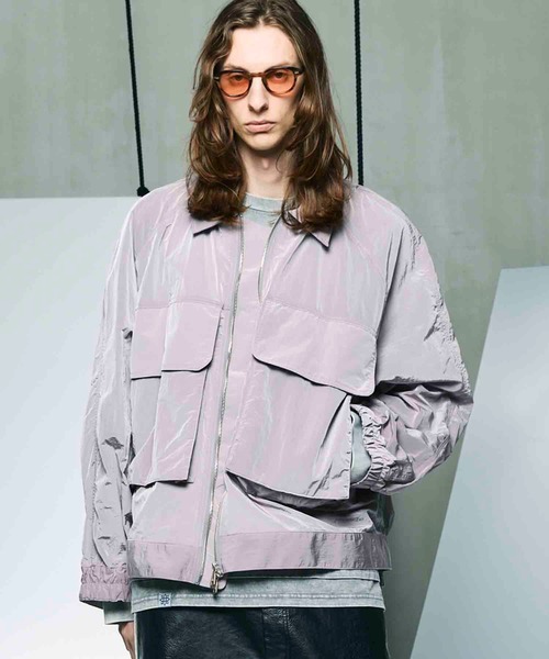 UNISEX》Prime-Over Washed Nylon Big Pocket Blouson/プライム
