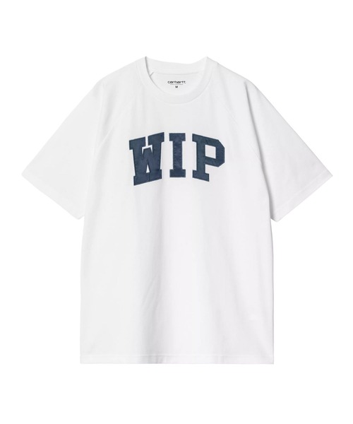 Carhartt WIP(カーハートダブリューアイピー)の「【Carhartt WIP】S/S WIP T-SHIRT ダブルアイピーティーシャツ(Tシャツ/カットソー・メンズ・ブラック/ホワイト・X-LARGE/LARGE/MEDIUM)」の10枚目の写真