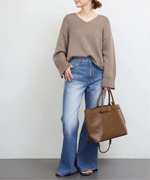 Attick by Johnbull(アティックバイジョンブル)の「【ATTICK BY JOHNBULL/アティック バイ ジョンブル】 FLARE DENIM(デニムパンツ・レディース・ブルー・34/36/38)」の17枚目の写真