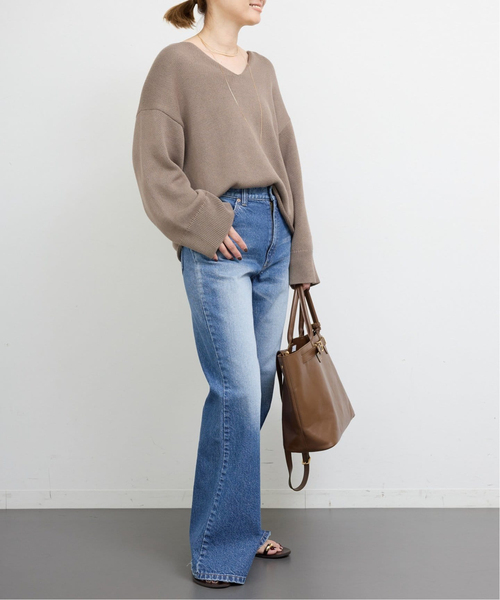 Attick by Johnbull(アティックバイジョンブル)の「【ATTICK BY JOHNBULL/アティック バイ ジョンブル】 FLARE DENIM(デニムパンツ・レディース・ブルー・34/36/38)」の18枚目の写真