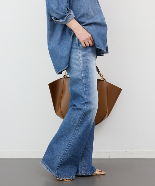 Attick by Johnbull(アティックバイジョンブル)の「【ATTICK BY JOHNBULL/アティック バイ ジョンブル】 FLARE DENIM(デニムパンツ・レディース・ブルー・34/36/38)」の21枚目の写真