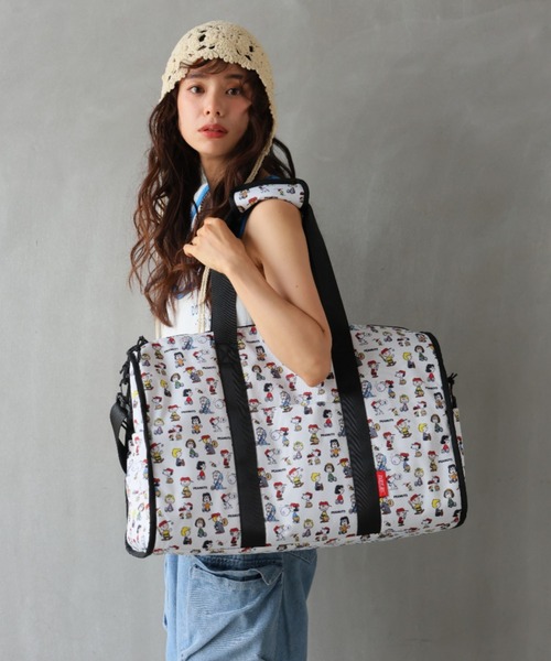 PEANUTS(ピーナッツ)の「PEANUTS ボストンバッグ(ボストンバッグ・レディース・ホワイト・FREE)」の1枚目の写真