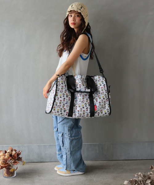 PEANUTS(ピーナッツ)の「PEANUTS ボストンバッグ(ボストンバッグ・レディース・ホワイト・FREE)」の7枚目の写真