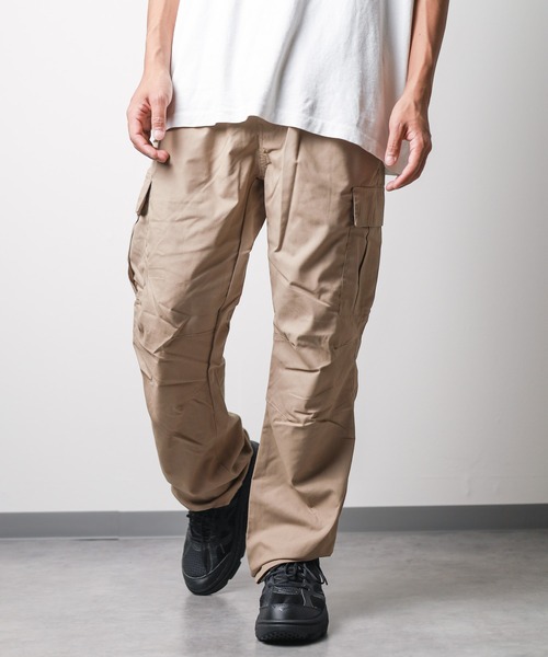 1 to 10 people（ワントゥテンピープル）の「【RS】カーゴパンツ（カーゴパンツ・メンズ・ブラック/カーキ/ベージュ/チャコールグレー・LARGE/X-LARGE/MEDIUM）」の6枚目の写真