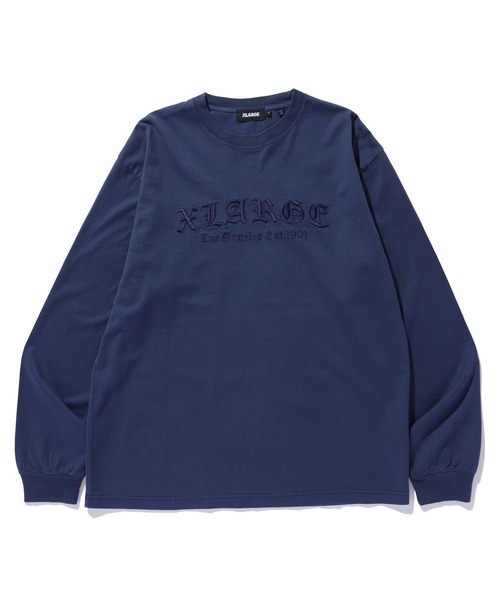 p(R)ojectR Logo LS Tee Sサイズ ES Logo Print Tee BLACK/C.GRAY-SILVER (M～3XLサイズ) - westwear