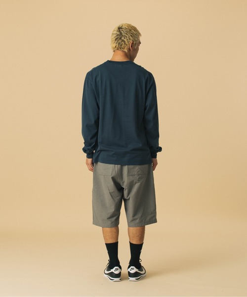 XLARGE（エクストララージ）の「PIGMENT DYED OLD ENGLISH LOGO L/S TEE（Tシャツ/カットソー・メンズ・ブラック/ブラウン/ネイビー・XL/L/M/S）」の7枚目の写真
