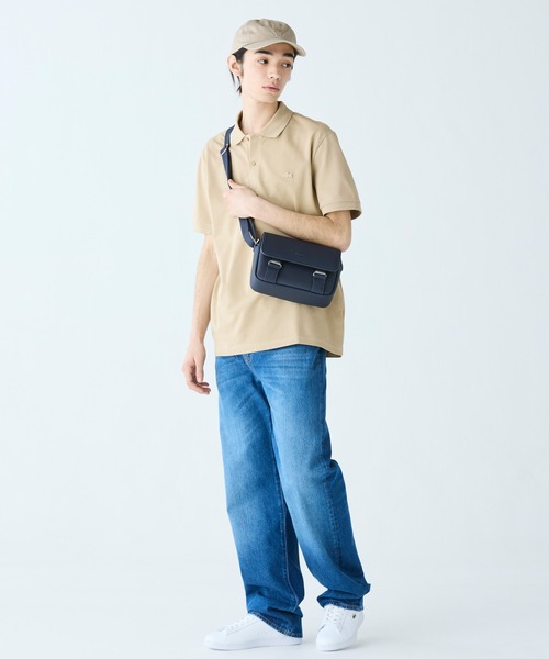 LACOSTE（ラコステ）の「配色ステッチポロシャツ（ポロシャツ・メンズ・ベージュ/ネイビー/グリーン・2/4/6/3/5）」の14枚目の写真