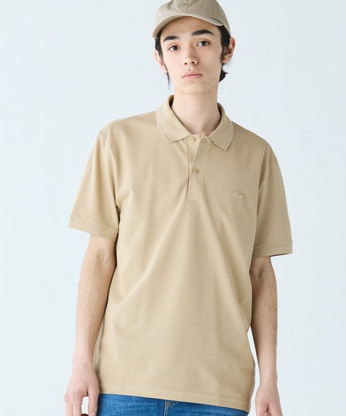 LACOSTE（ラコステ）の「配色ステッチポロシャツ（ポロシャツ・メンズ・ベージュ/ネイビー/グリーン・2/4/6/3/5）」の16枚目の写真