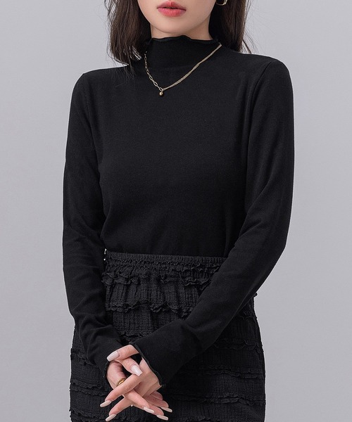 トップス Dariahrose SALE】ショルダーフリルシアートップス