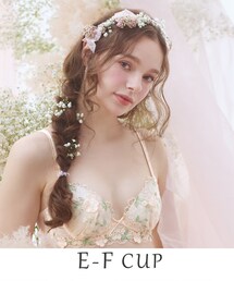 Risa Magli（リサマリ）の「シュクリエ ブラジャー（E-F）（ブラジャー）」