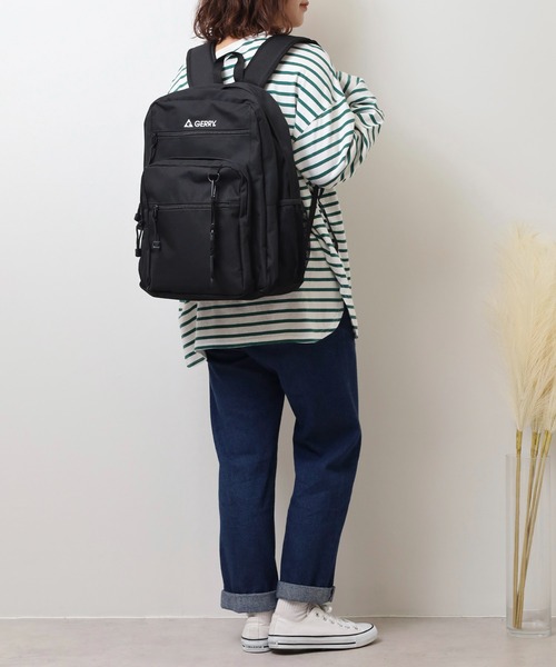 GERRY（ジェリー）の「GERRY ボトルホルダー付２層リュック（バックパック/リュック・メンズ・ホワイト/ブルー・FREE）」の22枚目の写真