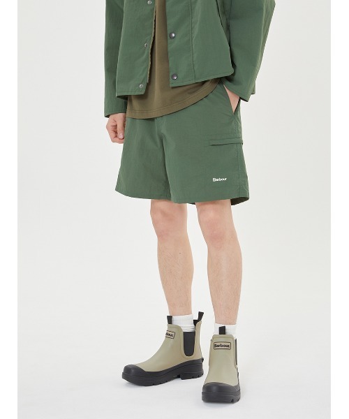 Barbour(バブアー)の「【TRANSPORT / トランスポート】ナイロン ショーツ"Japan Exclusive"(その他パンツ・メンズ・ブルー/ブラック/ワイン/ベージュ/オレンジ/グリーン・SMALL/MEDIUM/LARGE/X-LARGE)」の4枚目の写真