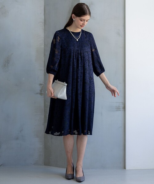 セール】【APPLAUDIR】フラワーサテンオパール ドレス（ドレス）｜23区