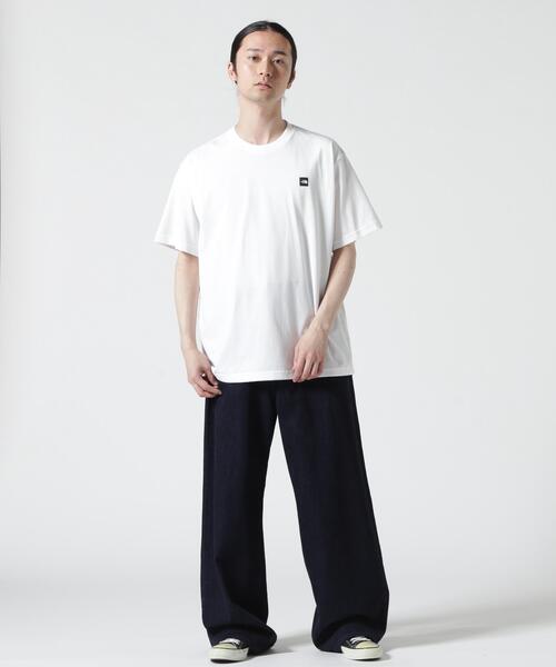 THE NORTH FACE(ザノースフェイス)の「THE NORTH FACE/ザ・ノース・フェイス/s/s Small Box Logo Tee(Tシャツ/カットソー・メンズ・ホワイト/ブラック・S/M/L/XL)」の8枚目の写真