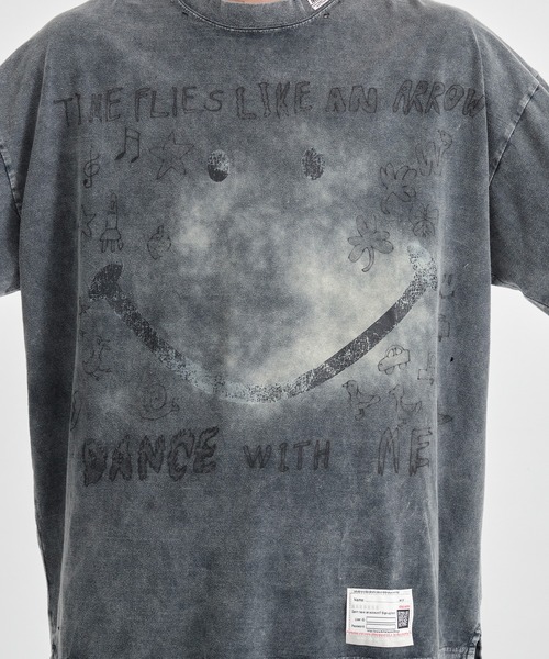 MIHARAYASUHIRO（ミハラヤスヒロ）の「【Maison MIHARA YASUHIRO/ メゾンミハラヤスヒロ】BLEACHED TEE（Tシャツ/カットソー・メンズ・ブラック/ブルー/ピンク・46/44）」の11枚目の写真