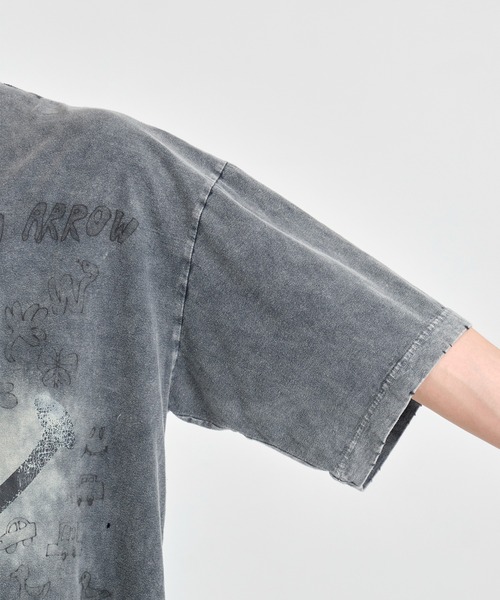 MIHARAYASUHIRO（ミハラヤスヒロ）の「【Maison MIHARA YASUHIRO/ メゾンミハラヤスヒロ】BLEACHED TEE（Tシャツ/カットソー・メンズ・ブラック/ブルー/ピンク・46/44）」の10枚目の写真