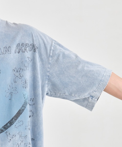 MIHARAYASUHIRO（ミハラヤスヒロ）の「【Maison MIHARA YASUHIRO/ メゾンミハラヤスヒロ】BLEACHED TEE（Tシャツ/カットソー・メンズ・ブラック/ブルー/ピンク・46/44）」の21枚目の写真