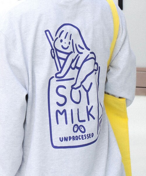 tシャツ 白根ゆたんぽ / soy milk Long Sleeve Tee Shirt レディース メンズ 白根ゆたんぽ / soy milk Long Sleeve Tee Shirt（Tシャツ