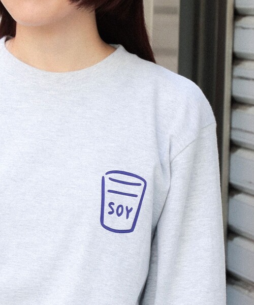 白根ゆたんぽ / soy milk Long Sleeve Tee Shirt（Tシャツ