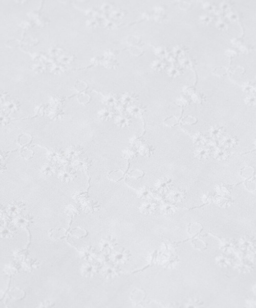 flower（フラワー）の「ブルームカットワークブラウス（シャツ/ブラウス・レディース・ホワイト/ネイビー・FREE）」の14枚目の写真