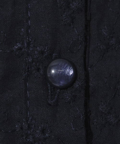 flower（フラワー）の「ブルームカットワークブラウス（シャツ/ブラウス・レディース・ホワイト/ネイビー・FREE）」の11枚目の写真