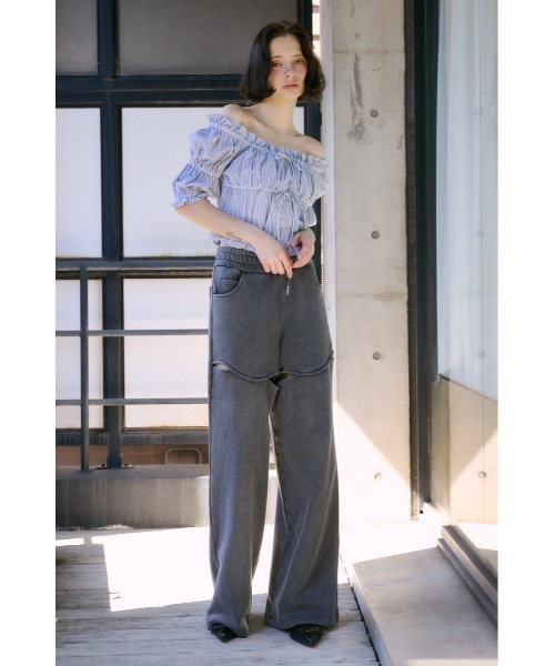 セール】【WEB限定】HOLE OPEN SW PT ホールオープン スウェット
