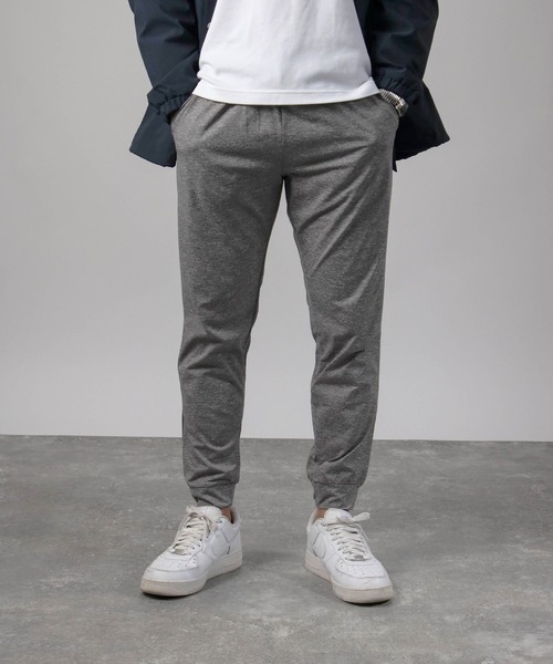 SKKONE（スコーネ）の「【Nylaus】速乾 ストレッチ イージージョガーパンツ ストレッチパンツ ロングパンツ（その他パンツ・メンズ・ネイビー/カーキ/ブラック/グレー/チャコール・M/LL/L）」の2枚目の写真