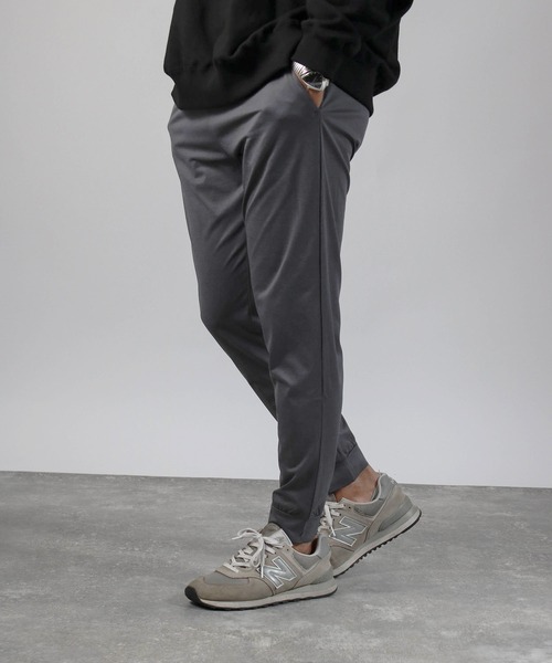 SKKONE（スコーネ）の「【Nylaus】速乾 ストレッチ イージージョガーパンツ ストレッチパンツ ロングパンツ（その他パンツ・メンズ・ネイビー/カーキ/ブラック/グレー/チャコール・M/LL/L）」の19枚目の写真