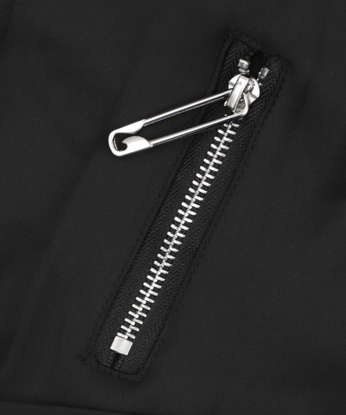 Figments（フィグメンツ）の「パンクライダースベスト（ライダースジャケット・レディース・ブラック・FREE）」の8枚目の写真