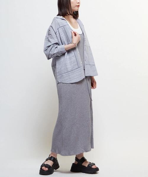 CONVERSE TOKYO(コンバーストウキョウ)の「LACE CAMBRIC PATCHWORK SHIRT(シャツ/ブラウス・レディース・ホワイト/サックスブルー/ブラック・SMALL/MEDIUM)」の21枚目の写真