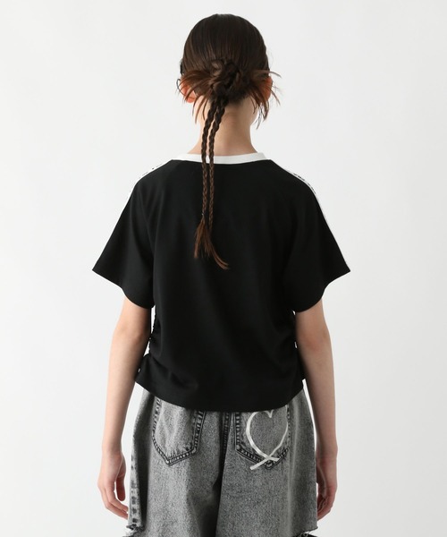 GLOBAL WORK（グローバルワーク）の「FILAコラボ/ドロスト半袖/310286（Tシャツ/カットソー・キッズ・ブラック/ホワイト・130cm/140cm/150cm/160cm）」の13枚目の写真