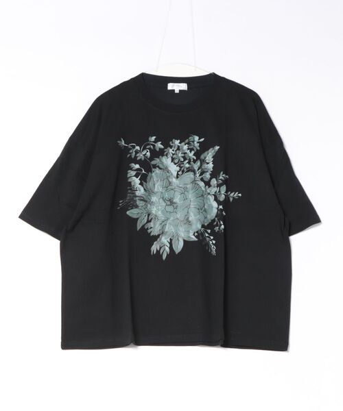 NILWAY(ニルウェイ)の「アソートデザインコットンTシャツ(Tシャツ/カットソー・メンズ・ブラック系/チャコール/ホワイト系3/ブラック系2/グレー系/ホワイト系1/ホワイト系/ブラック/ブラック系3/ブラック系1/ホワイト/ホワイト系2・LARGE/MEDIUM)」の9枚目の写真