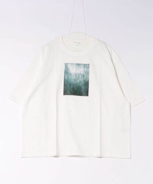 NILWAY(ニルウェイ)の「アソートデザインコットンTシャツ(Tシャツ/カットソー・メンズ・ブラック系/チャコール/ホワイト系3/ブラック系2/グレー系/ホワイト系1/ホワイト系/ブラック/ブラック系3/ブラック系1/ホワイト/ホワイト系2・LARGE/MEDIUM)」の2枚目の写真