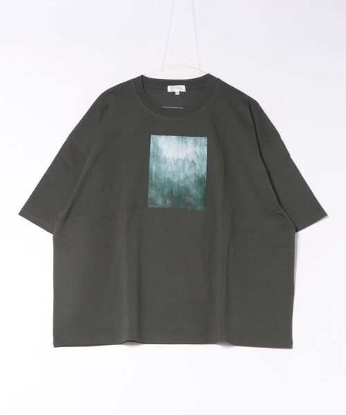 NILWAY(ニルウェイ)の「アソートデザインコットンTシャツ(Tシャツ/カットソー・メンズ・ブラック系/チャコール/ホワイト系3/ブラック系2/グレー系/ホワイト系1/ホワイト系/ブラック/ブラック系3/ブラック系1/ホワイト/ホワイト系2・LARGE/MEDIUM)」の1枚目の写真