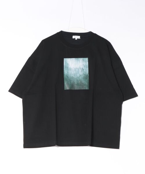 NILWAY(ニルウェイ)の「アソートデザインコットンTシャツ(Tシャツ/カットソー・メンズ・ブラック系/チャコール/ホワイト系3/ブラック系2/グレー系/ホワイト系1/ホワイト系/ブラック/ブラック系3/ブラック系1/ホワイト/ホワイト系2・LARGE/MEDIUM)」の7枚目の写真