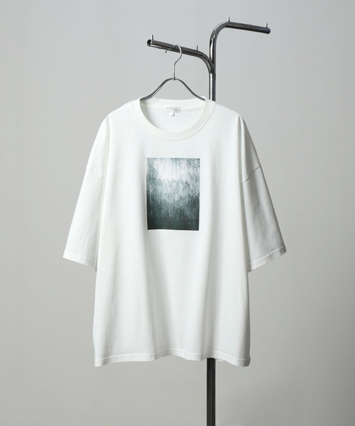 NILWAY(ニルウェイ)の「アソートデザインコットンTシャツ(Tシャツ/カットソー・メンズ・ブラック系/チャコール/ホワイト系3/ブラック系2/グレー系/ホワイト系1/ホワイト系/ブラック/ブラック系3/ブラック系1/ホワイト/ホワイト系2・LARGE/MEDIUM)」の14枚目の写真