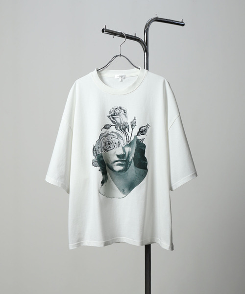 NILWAY(ニルウェイ)の「アソートデザインコットンTシャツ(Tシャツ/カットソー・メンズ・ブラック系/チャコール/ホワイト系3/ブラック系2/グレー系/ホワイト系1/ホワイト系/ブラック/ブラック系3/ブラック系1/ホワイト/ホワイト系2・LARGE/MEDIUM)」の17枚目の写真
