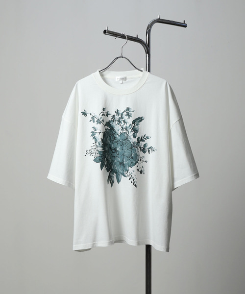 NILWAY(ニルウェイ)の「アソートデザインコットンTシャツ(Tシャツ/カットソー・メンズ・ブラック系/チャコール/ホワイト系3/ブラック系2/グレー系/ホワイト系1/ホワイト系/ブラック/ブラック系3/ブラック系1/ホワイト/ホワイト系2・LARGE/MEDIUM)」の20枚目の写真