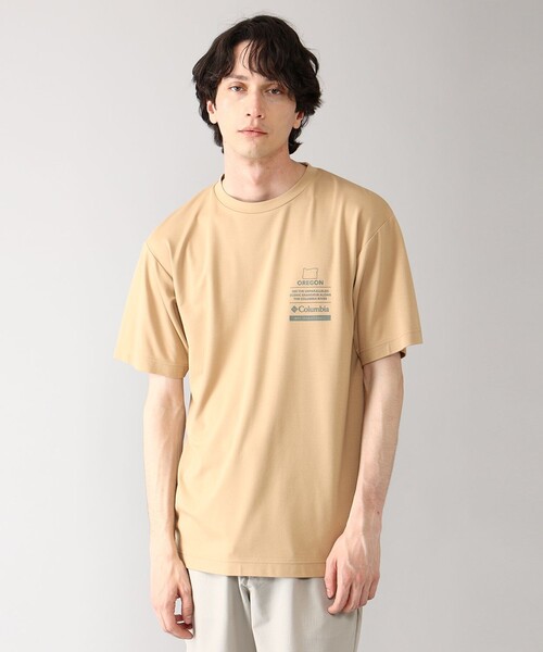 Columbia(コロンビア)の「COLUMBIA BLACK LABEL/メンズ ドライウェルストリーム グラフィック ショートスリーブ Tシャツ レトロ/コロンビアブラックレーベル(Tシャツ/カットソー・メンズ・ブラック/ホワイト/ネイビー/ベージュ・S/L/M/XL)」の3枚目の写真
