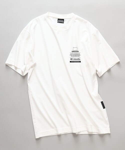 Columbia(コロンビア)の「COLUMBIA BLACK LABEL/メンズ ドライウェルストリーム グラフィック ショートスリーブ Tシャツ レトロ/コロンビアブラックレーベル(Tシャツ/カットソー・メンズ・ブラック/ホワイト/ネイビー/ベージュ・S/L/M/XL)」の6枚目の写真